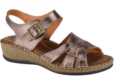 Πέδιλα γυναικεία | Δερμάτινα | Υφαντίδης | Αερόσολες | 111330 | Ατσαλί - Υφαντίδης - 